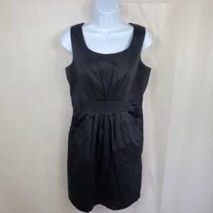 Mossimo Little Black Sleeveless Dress with Pockets Size 6